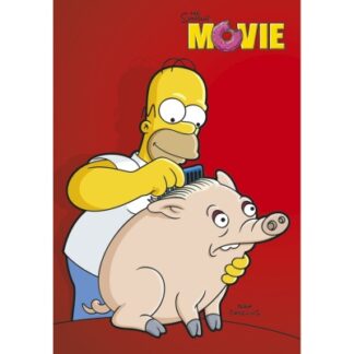 The Simpsons - piggy kaart