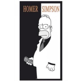 The Simpsons - scarface kaart