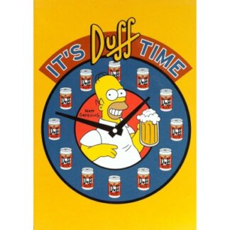 The Simpsons - duff time kaart