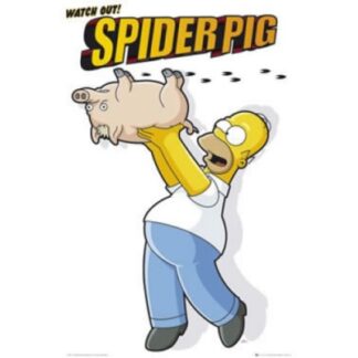 The Simpsons – spiderpig kaart