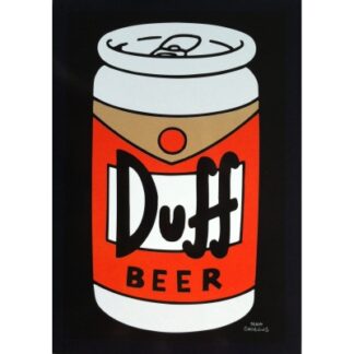 The Simpsons - duff can kaart
