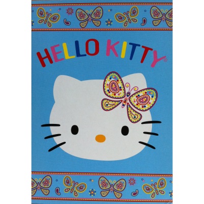 Hello Kitty - butterfly kaart