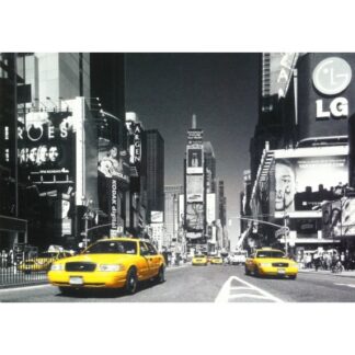 Times Square - yellow cab kaart