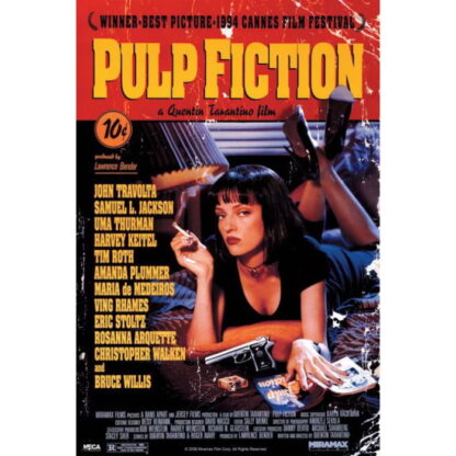 3D poster Pulp Fiction