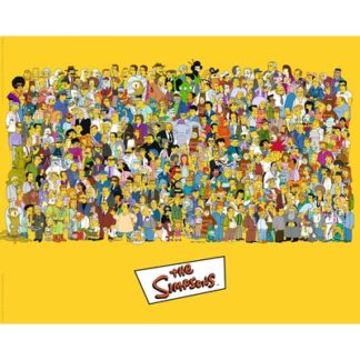 The Simpsons - full cast grote kaart