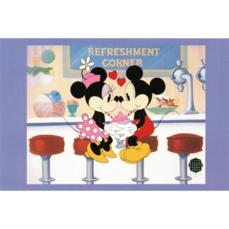 Mickey & Minnie - Soda Shop Sweethearts kaart