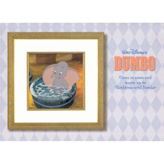 Bathtime for Dumbo kaart 