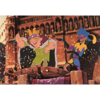 Quasimodo and Clopin kaart - The Hunchback of Notre Dame