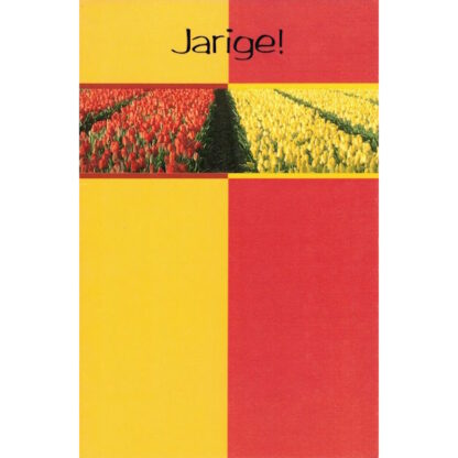 Verjaardagskaart Jarige!
